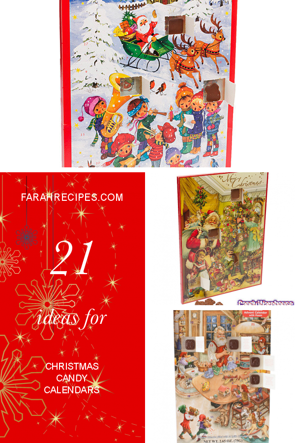 21 Ideas for Christmas Candy Calendars Most Popular Ideas of All Time
